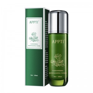 Oem/odmnaturlig organisk ganoderma toner hudpleje whitening fugtgivende ganoderma lucidum ekstrakt genoplivende essens vand