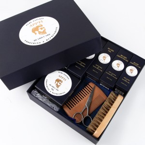 På lager Mænds Hudplejeprodukter Pure Nutrients Beard Care Set Beard Growth Olie Beard Cream Set